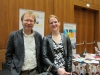 Ein voller Erfolg der „Junge Innovatoren“-Förderung: Dr. Rainer Körber vom KIT freut sich mit Nadine Antic über das gelungene Projekt „SeNa Flora“